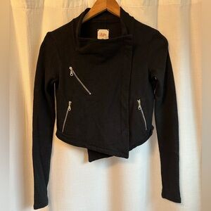 Madewell Hi-Line Terry Moto Jacket, RARE!, NWOT, Size XS
